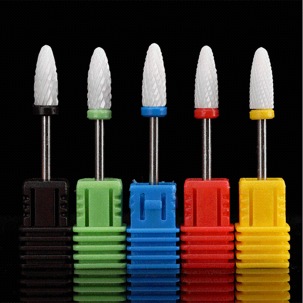 nail art equipment 3/32" ceramic drill bit for electric machine milling cutter manicure pedicure files buffers polishing remove, Silver
nail art equipment 3/32" ceramic drill bit for electric machine milling cutter manicure pedicure files buffers polishing remove, Silver