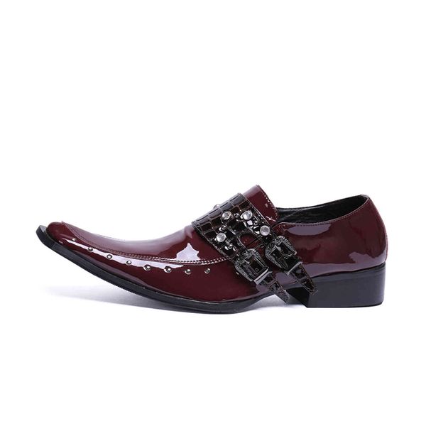 dress shoes christia bella italian fashion men genuine leather man formal suit footwear with buckle business office 0km0, Black
dress shoes christia bella italian fashion men genuine leather man formal suit footwear with buckle business office 0km0, Black