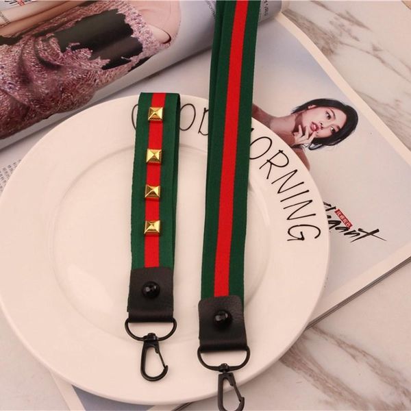 keychains 50 pcs/lot cute key chain creative rivet webbing lanyard mobile phone shell manual diy keychain boyfriend gifts accessories, Silver
keychains 50 pcs/lot cute key chain creative rivet webbing lanyard mobile phone shell manual diy keychain boyfriend gifts accessories, Silver