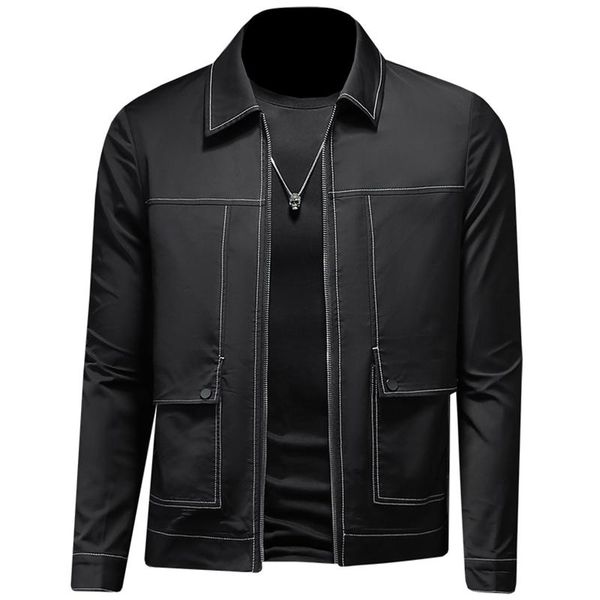 men's jackets jacket suit collar stitched bordered fall 2021 casual boutique fashion coats street black coat, Black;brown
men's jackets jacket suit collar stitched bordered fall 2021 casual boutique fashion coats street black coat, Black;brown