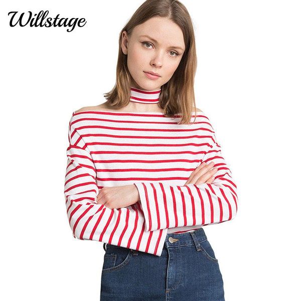 women's t-shirt willstage striped t shirt women long sleeve off the shoulder female with choker wear fashionable 2021 autumn, White
women's t-shirt willstage striped t shirt women long sleeve off the shoulder female with choker wear fashionable 2021 autumn, White