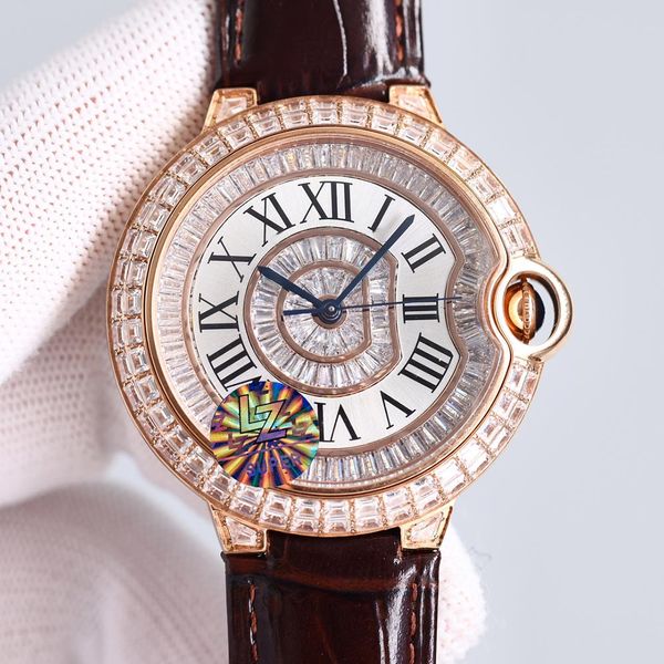 mens watch automatic mechanical watches 42mm lady wristwatch sapphire square diamond gypsophila high-end montre de luxe, Slivery;brown
mens watch automatic mechanical watches 42mm lady wristwatch sapphire square diamond gypsophila high-end montre de luxe, Slivery;brown