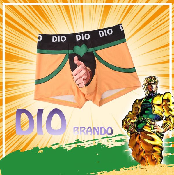 anime costumes anime jojo is bizarre adventure dio brando underwear otaku cotton boxers briefs panties funny cosplay costume daily boys gift, Black
anime costumes anime jojo is bizarre adventure dio brando underwear otaku cotton boxers briefs panties funny cosplay costume daily boys gift, Black