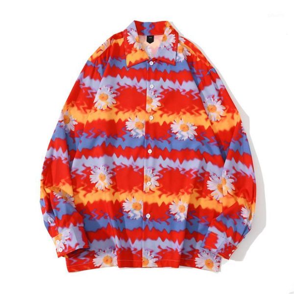 daisy flowers print tie dye stripe long sleeve shirts hawaiian streetwear men hip hop harajuku casual beach blouse men's, White;black
daisy flowers print tie dye stripe long sleeve shirts hawaiian streetwear men hip hop harajuku casual beach blouse men's, White;black