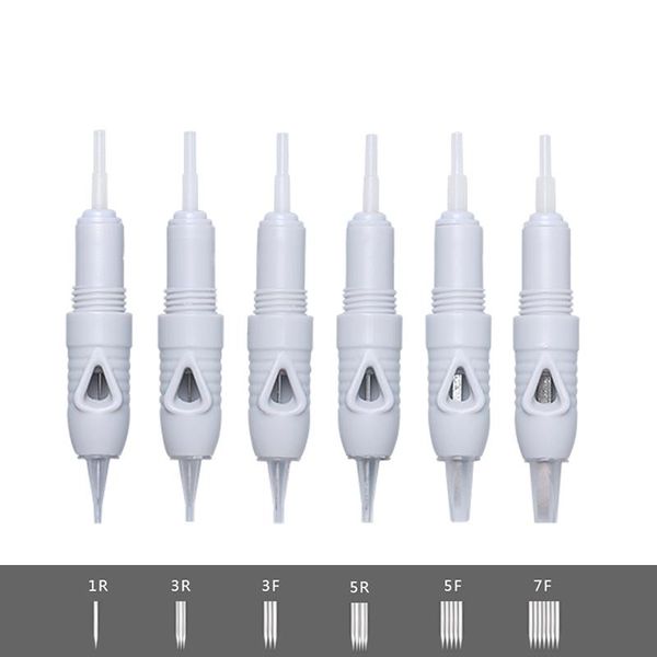 tattoo needles 100pcs disposable cartridge 1r/3r/5r/3f/5f/7f screw microblading needle for permanent makeup charmant machine pen
tattoo needles 100pcs disposable cartridge 1r/3r/5r/3f/5f/7f screw microblading needle for permanent makeup charmant machine pen