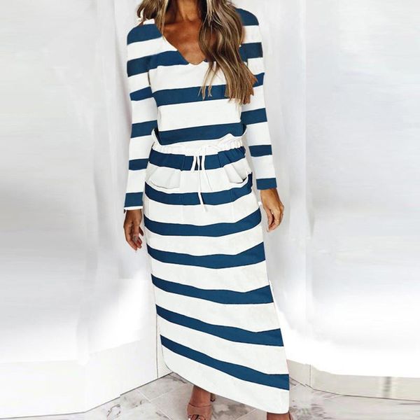 casual dresses feminine long sleeve striped v-neck autumn and winter warm dress loose female fashion women clothing, Black;gray
casual dresses feminine long sleeve striped v-neck autumn and winter warm dress loose female fashion women clothing, Black;gray