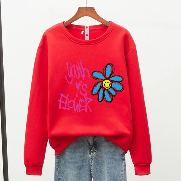 women's hoodies & sweatshirts youth is flower womens tracksuits hooded 2021 autumn winter fleece oversize pocket 15 colors jackets, Black
women's hoodies & sweatshirts youth is flower womens tracksuits hooded 2021 autumn winter fleece oversize pocket 15 colors jackets, Black