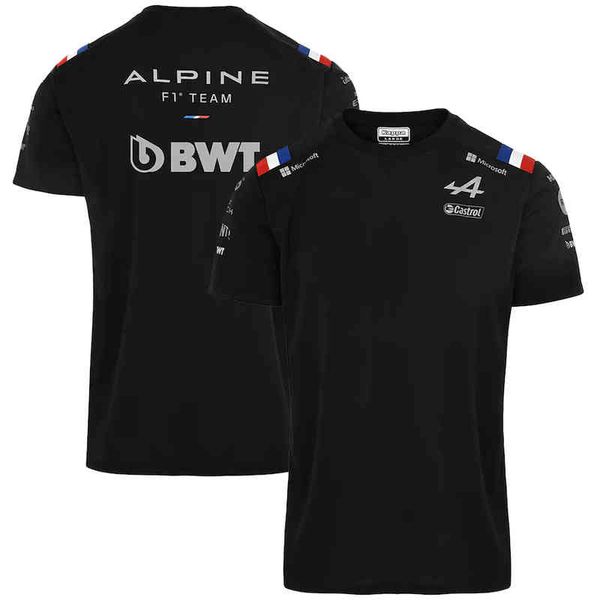 2022 new f1 t-shirt official formula one alpine team blue short sleeve racing race summer fan oversized top, White;black
2022 new f1 t-shirt official formula one alpine team blue short sleeve racing race summer fan oversized top, White;black