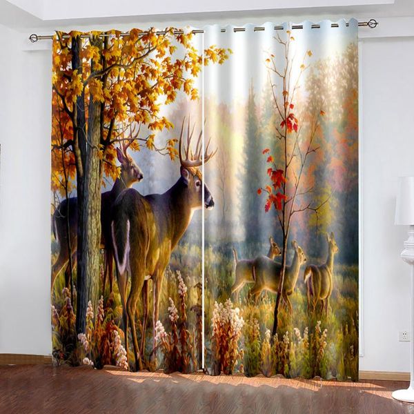 luxury blackout 3d window curtain for living room forest animal curtains office bedroom & drapes
luxury blackout 3d window curtain for living room forest animal curtains office bedroom & drapes