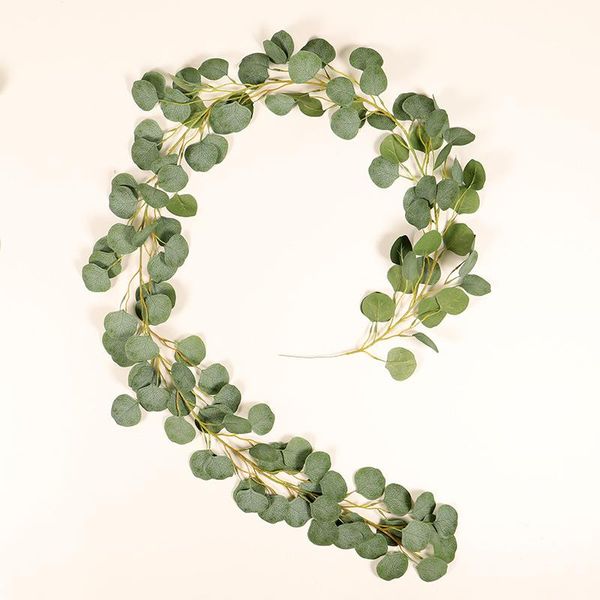 long vine leaves artificial eucalyptus garland cloth hanging ratan rattan simulation wedding party wreath home decor decorative flowers & wr
long vine leaves artificial eucalyptus garland cloth hanging ratan rattan simulation wedding party wreath home decor decorative flowers & wr