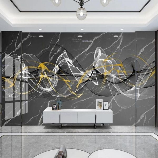 custom waterproof mural wallpaper 3d gray marble pattern light luxury abstract smoke line tv background wall sticker home decor wallpapers
custom waterproof mural wallpaper 3d gray marble pattern light luxury abstract smoke line tv background wall sticker home decor wallpapers