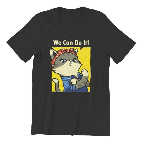 men's t-shirts t-shirt purrrsist we can do it 100% cotton fashion sleeve streetwear plus size clothing 45752, White;black
men's t-shirts t-shirt purrrsist we can do it 100% cotton fashion sleeve streetwear plus size clothing 45752, White;black