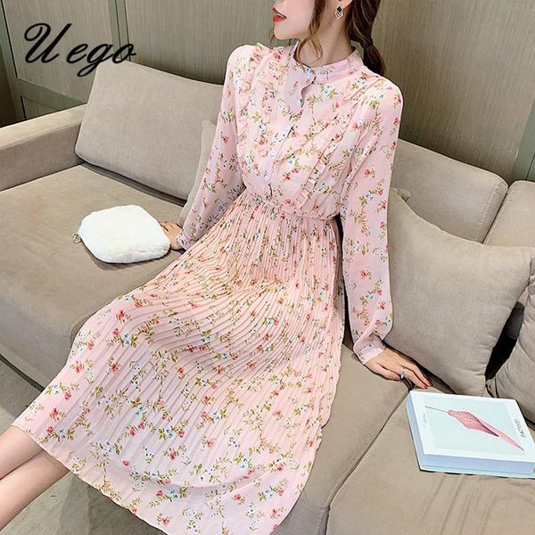 fashion soft chiffon spring dress ruffle pleated japanese style sweet girl's chic women autumn casual long dresses, Black;gray
fashion soft chiffon spring dress ruffle pleated japanese style sweet girl's chic women autumn casual long dresses, Black;gray
