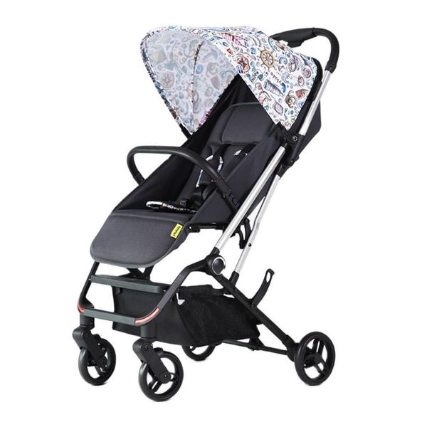 strollers# portable baby stroller 2 in 1 folding cars pushchair travel carriages lightweight pram trolley comfort for born