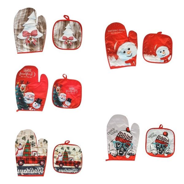 christmas kitchen oven mitts insulation santa claus pattern pad cooking microwave mat baking bbq potholders gloves
christmas kitchen oven mitts insulation santa claus pattern pad cooking microwave mat baking bbq potholders gloves