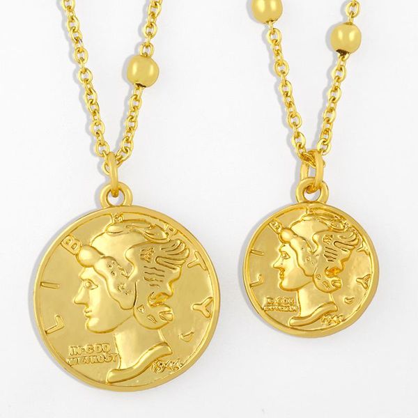 pendant necklaces gold chain portrait necklace for women round circle polished coin cz cubic zirconia wholesale jewelry nkes20, Silver
pendant necklaces gold chain portrait necklace for women round circle polished coin cz cubic zirconia wholesale jewelry nkes20, Silver