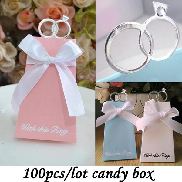 100pcs wedding party decorate white diamond ring style gift box candy favors paper bag wrap
100pcs wedding party decorate white diamond ring style gift box candy favors paper bag wrap