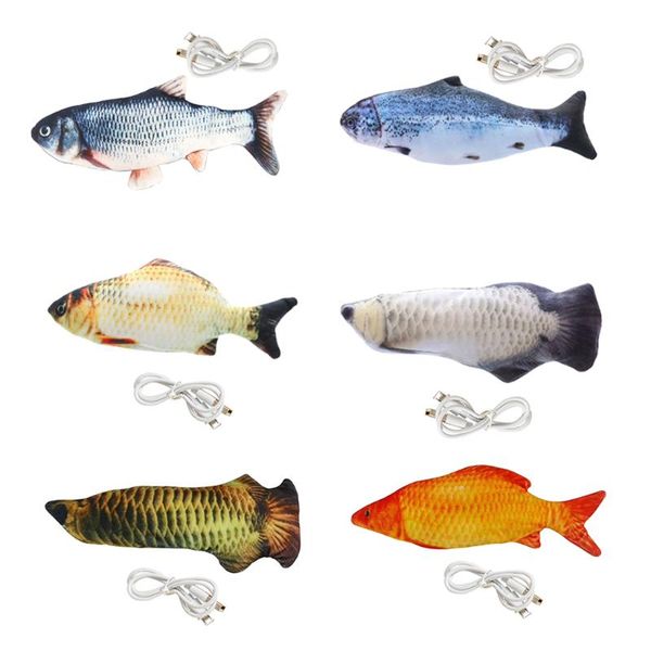 simulation electronic fish pet cat toy wagging interactive moving jumping toys
simulation electronic fish pet cat toy wagging interactive moving jumping toys