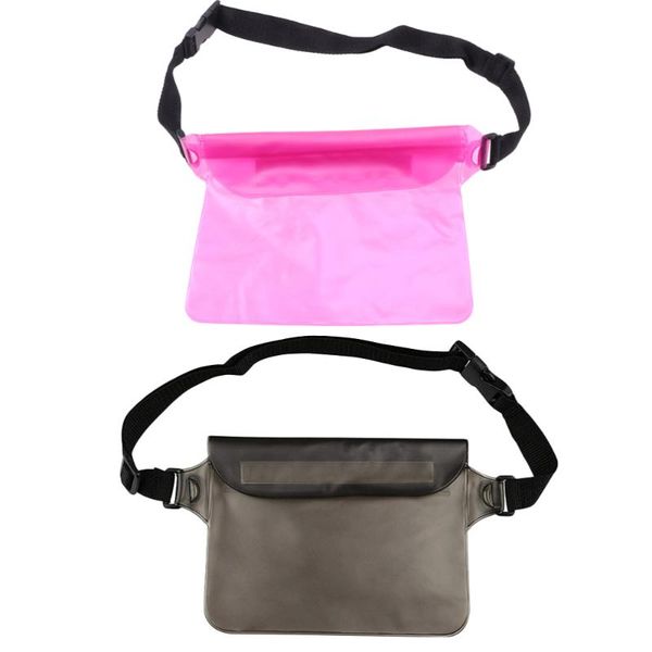 2pcs waterproof outdoor waist bag sports pvc fanny pack three-layer phone storage (1pcs black, 1pcs rosy) bags
2pcs waterproof outdoor waist bag sports pvc fanny pack three-layer phone storage (1pcs black, 1pcs rosy) bags