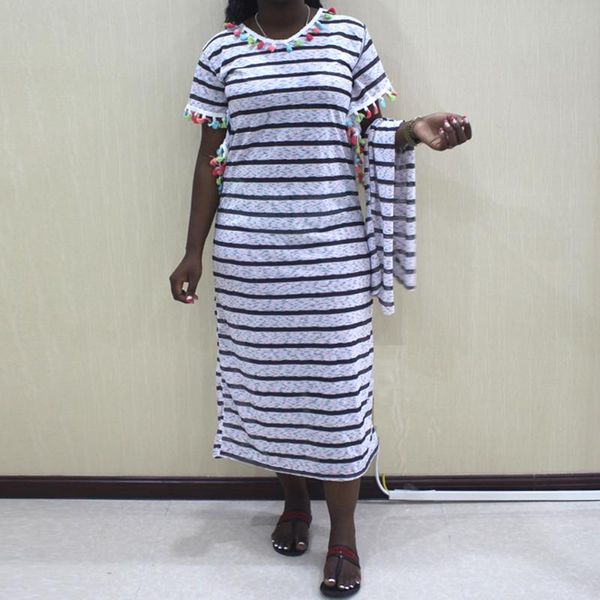 african maxi dresses for women elegant stripe v-neck short sleeves tassel fashion caftan robe casual party scarf size ethnic cloth, Red
african maxi dresses for women elegant stripe v-neck short sleeves tassel fashion caftan robe casual party scarf size ethnic cloth, Red