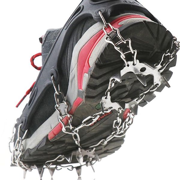 stainless steel 19 teeth universal anti slip ice snow shoe boot grips traction cleats crampon spikes crampons cords, slings and webbing
stainless steel 19 teeth universal anti slip ice snow shoe boot grips traction cleats crampon spikes crampons cords, slings and webbing