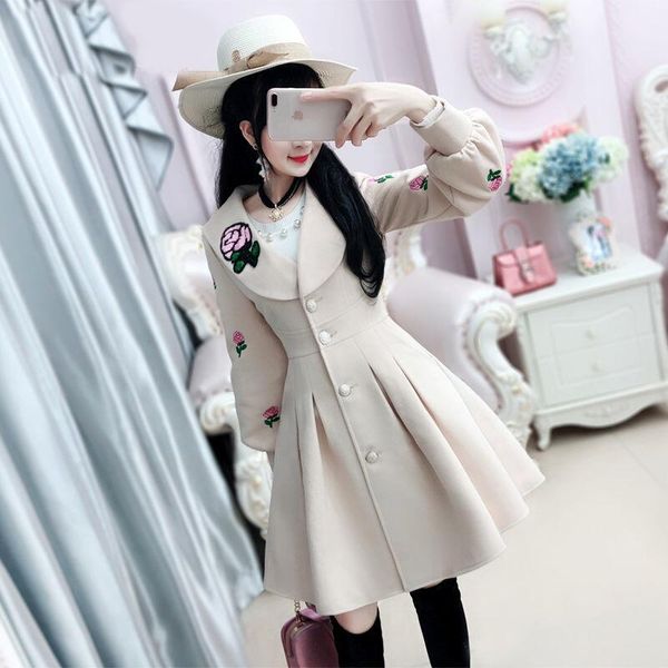 women's wool & blends women woolen jacket winter 2021 coat coats long slim thick warm jackets female clothes khaki, Black
women's wool & blends women woolen jacket winter 2021 coat coats long slim thick warm jackets female clothes khaki, Black