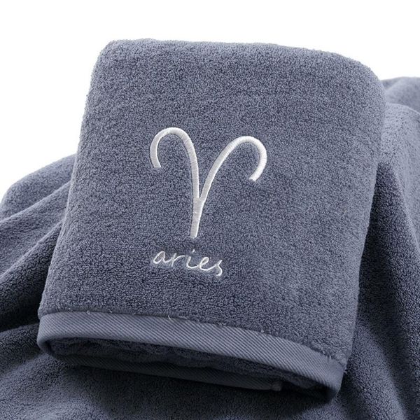 towel lism 100% cotton bath constellation pattern white grey embroidered bathroom rectangle 70*140cm
towel lism 100% cotton bath constellation pattern white grey embroidered bathroom rectangle 70*140cm
