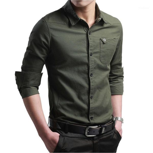 men's dress shirts 2021 spring and autumn long sleeve shirt youth base casual military style top, White;black
men's dress shirts 2021 spring and autumn long sleeve shirt youth base casual military style top, White;black
