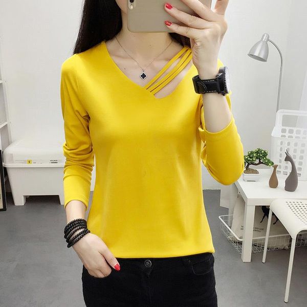 women's t-shirt fashion hollow out long sleeve women t shirt fall strap 2021 casual harajuku basic clothes elegant simplicity oversized, White
women's t-shirt fashion hollow out long sleeve women t shirt fall strap 2021 casual harajuku basic clothes elegant simplicity oversized, White