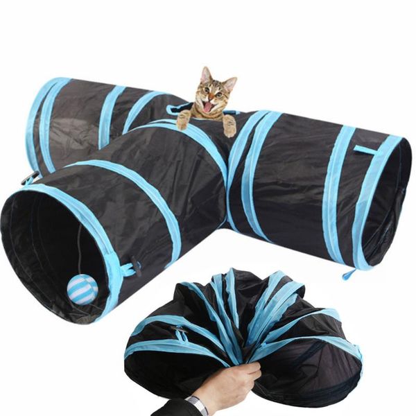 funny pet tunnel cat play foldable 3 holes kitten toy bulk toys
funny pet tunnel cat play foldable 3 holes kitten toy bulk toys