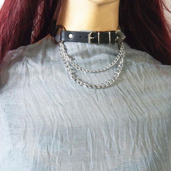 belts women gothic waist belt faux leather straps chain punk choker leg ring jewelry, Black;brown
belts women gothic waist belt faux leather straps chain punk choker leg ring jewelry, Black;brown