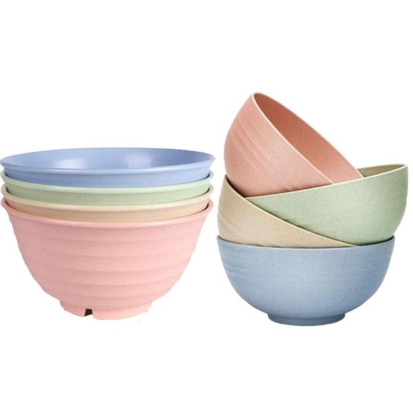 bowls 8 piece wheat straw 24 &30 oz,for noodle rice fruit cereal soup pasta dessert,eco-friendly lightweight tableware
bowls 8 piece wheat straw 24 &30 oz,for noodle rice fruit cereal soup pasta dessert,eco-friendly lightweight tableware