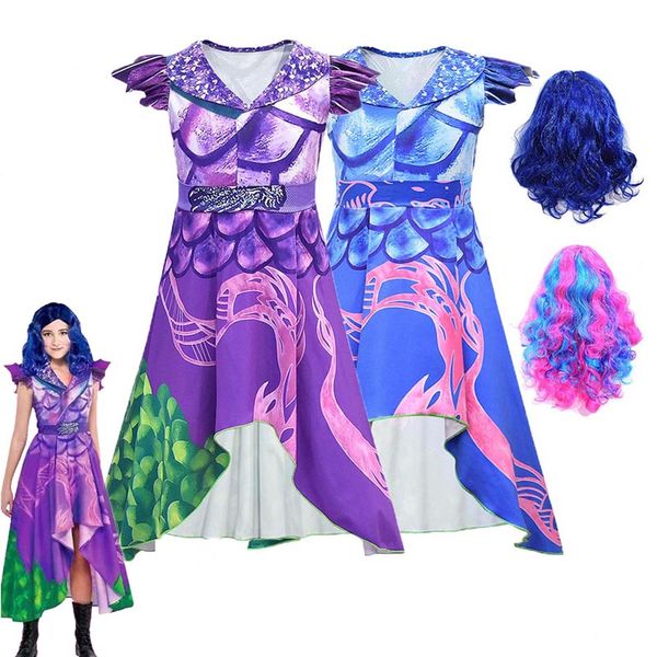girls queen of mean descendants 3 mal evie bertha maleficent cosplay audrey costume kids halloween party clothing jumpsuits, Black;red
girls queen of mean descendants 3 mal evie bertha maleficent cosplay audrey costume kids halloween party clothing jumpsuits, Black;red