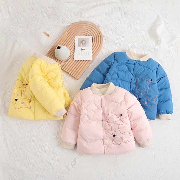down coat children's clothing 2021 boys and girls winter fashion deer print cute foreign baby short warm cotton jackets, Blue;gray
down coat children's clothing 2021 boys and girls winter fashion deer print cute foreign baby short warm cotton jackets, Blue;gray