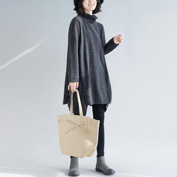 women's sweaters irregular turtleneck women solid loose thicken warm female fashion all match pulls outwear coat, White;black
women's sweaters irregular turtleneck women solid loose thicken warm female fashion all match pulls outwear coat, White;black