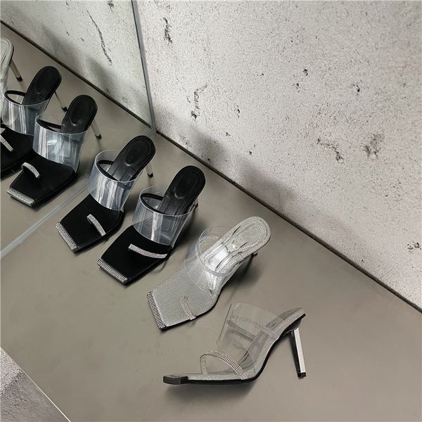 fashion women sandals slippers silver/black thin high heels clip open toe sandals slippers mules transparent size 39 210513
fashion women sandals slippers silver/black thin high heels clip open toe sandals slippers mules transparent size 39 210513