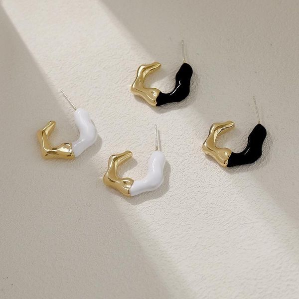 hoop & huggie allme stylish water wave contrast color earrings for women 2021 trendy geometric irregular open earring party jewelry, Golden;silver
hoop & huggie allme stylish water wave contrast color earrings for women 2021 trendy geometric irregular open earring party jewelry, Golden;silver