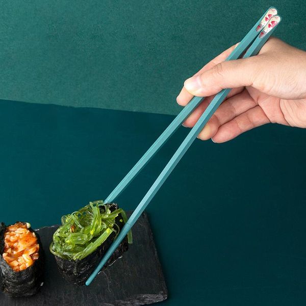 chopsticks 1 pair chinese japanese kid sushi alloy chopstick reusable stick non-slip household tableware kitchen utensils
chopsticks 1 pair chinese japanese kid sushi alloy chopstick reusable stick non-slip household tableware kitchen utensils