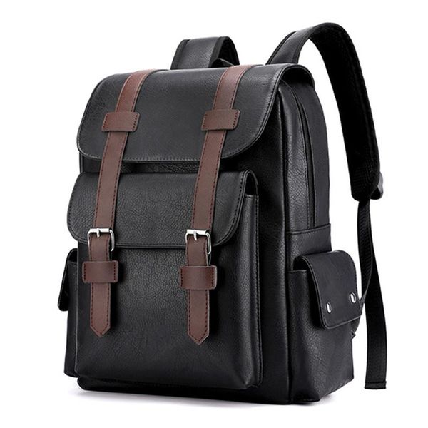 outdoor bags korean version large capacity backpack soft pu leather waterprof wearable men's lapbag fashion mens school
outdoor bags korean version large capacity backpack soft pu leather waterprof wearable men's lapbag fashion mens school