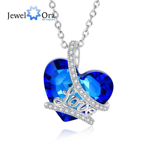 pendant necklaces jewelora silver color cubic zirconia paved love classic heart blue crystal for women wedding gifts
pendant necklaces jewelora silver color cubic zirconia paved love classic heart blue crystal for women wedding gifts