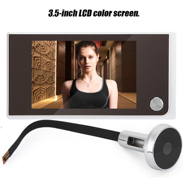 3.5" digital lcd 120 degree peephole viewer po visual monitoring electronic cat eye camera doorbells
3.5" digital lcd 120 degree peephole viewer po visual monitoring electronic cat eye camera doorbells
