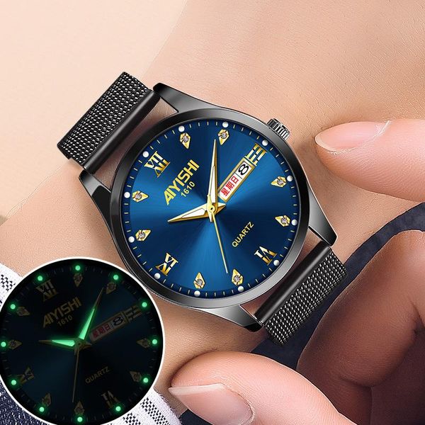 wristwatches creative design watches men luxury quartz wristwatch full stainless steel diamond sport watch male clock relojes liminous, Slivery;brown
wristwatches creative design watches men luxury quartz wristwatch full stainless steel diamond sport watch male clock relojes liminous, Slivery;brown