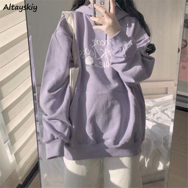 women's hoodies & sweatshirts women harajuku print chic college purple teens streetwear all-match basic autumn trendy simple hooded wom, Black
women's hoodies & sweatshirts women harajuku print chic college purple teens streetwear all-match basic autumn trendy simple hooded wom, Black