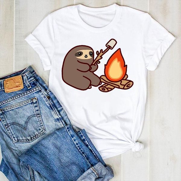 men lady sloth summer mens t shirt printed camper fire cartoon ladies tee female clothes graphic clothing, White;black
men lady sloth summer mens t shirt printed camper fire cartoon ladies tee female clothes graphic clothing, White;black