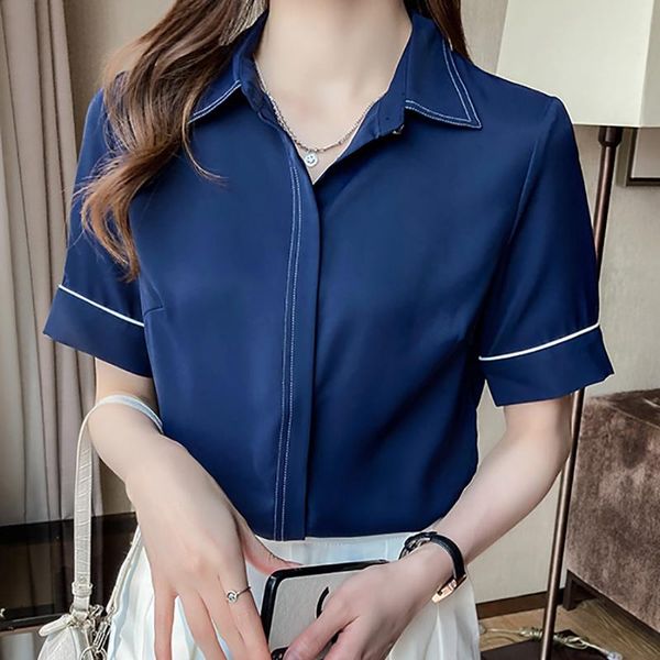 women's blouses & shirts fashion shirt women 2021 summer short sleeve office casual white woman clothes button chiffon blouse chemisie
women's blouses & shirts fashion shirt women 2021 summer short sleeve office casual white woman clothes button chiffon blouse chemisie