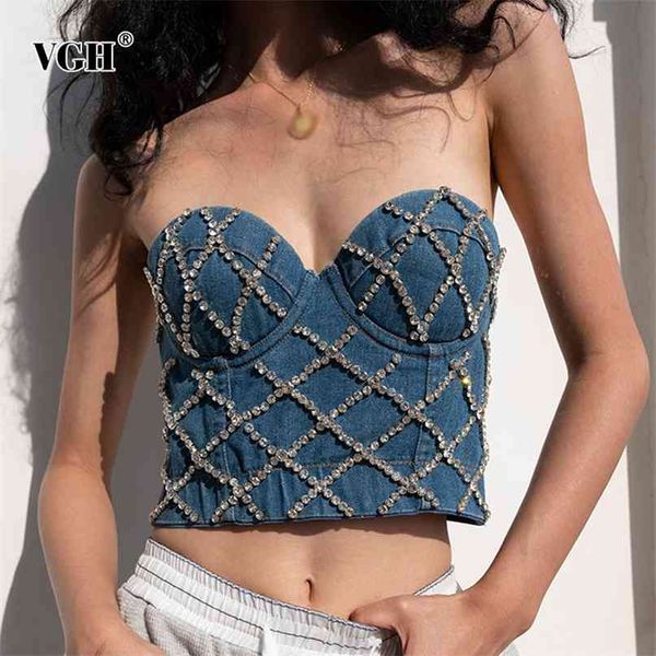 denim vests for women square collar sleeveless patchwork diamonds slim short camis females summer fashion clothing 210531, White
denim vests for women square collar sleeveless patchwork diamonds slim short camis females summer fashion clothing 210531, White