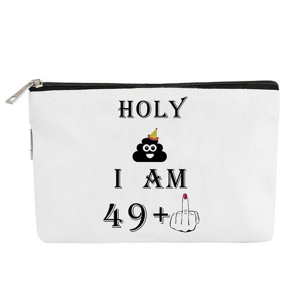party decoration 49+1 50 & fabulous canvas makeup cosmetic travel bag sash mirror 50th years old fifty birthday gift present
party decoration 49+1 50 & fabulous canvas makeup cosmetic travel bag sash mirror 50th years old fifty birthday gift present