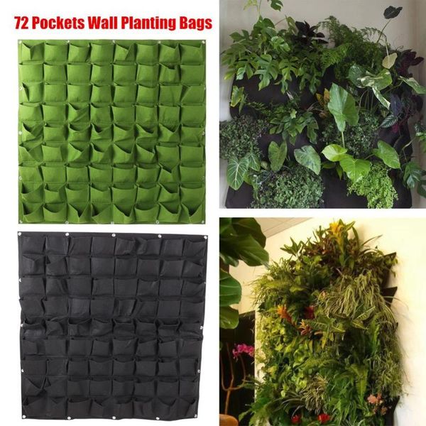 planters & pots wall hanging planting bag green/black 72 pockets grow planter vertical garden vegetable home supplies 100x100cm 1 pc
planters & pots wall hanging planting bag green/black 72 pockets grow planter vertical garden vegetable home supplies 100x100cm 1 pc