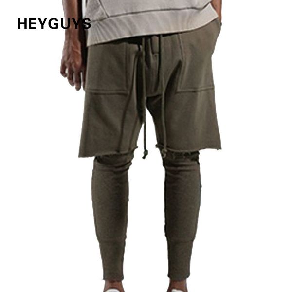 men's pants heyguys fashon fitness long men casual sweatpants baggy jogger trousers fashion fitted bottoms streetwear hiphop tqtd, Black
men's pants heyguys fashon fitness long men casual sweatpants baggy jogger trousers fashion fitted bottoms streetwear hiphop tqtd, Black