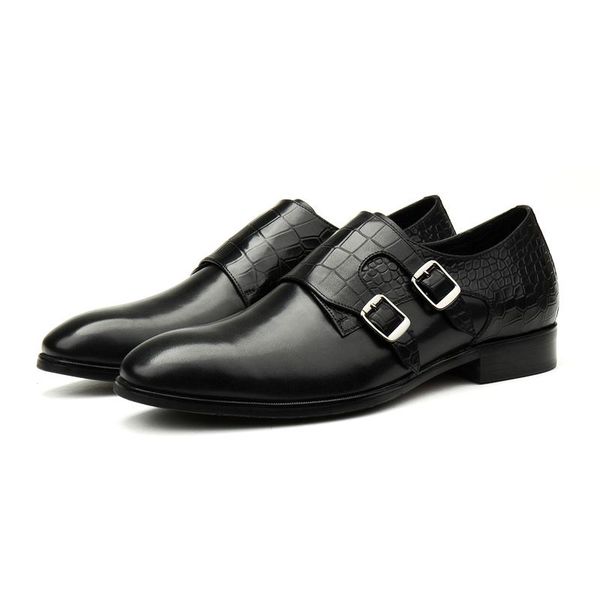 large size eur45 double buckle black mens casual business shoes genuine leather wedding dress
large size eur45 double buckle black mens casual business shoes genuine leather wedding dress
